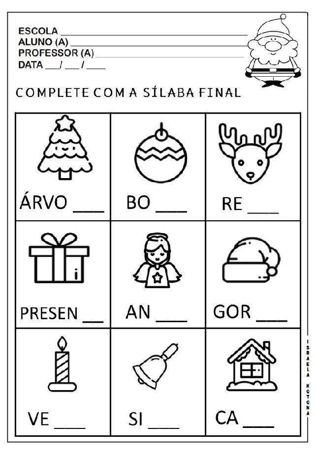 atividades de Natal para educação infantil (2)